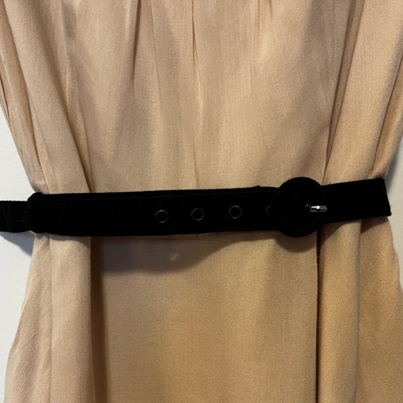 Anthropologie Maeve Time Gone By Dress Cream w/ Black Trim Size 4 - Picture 3 of 10